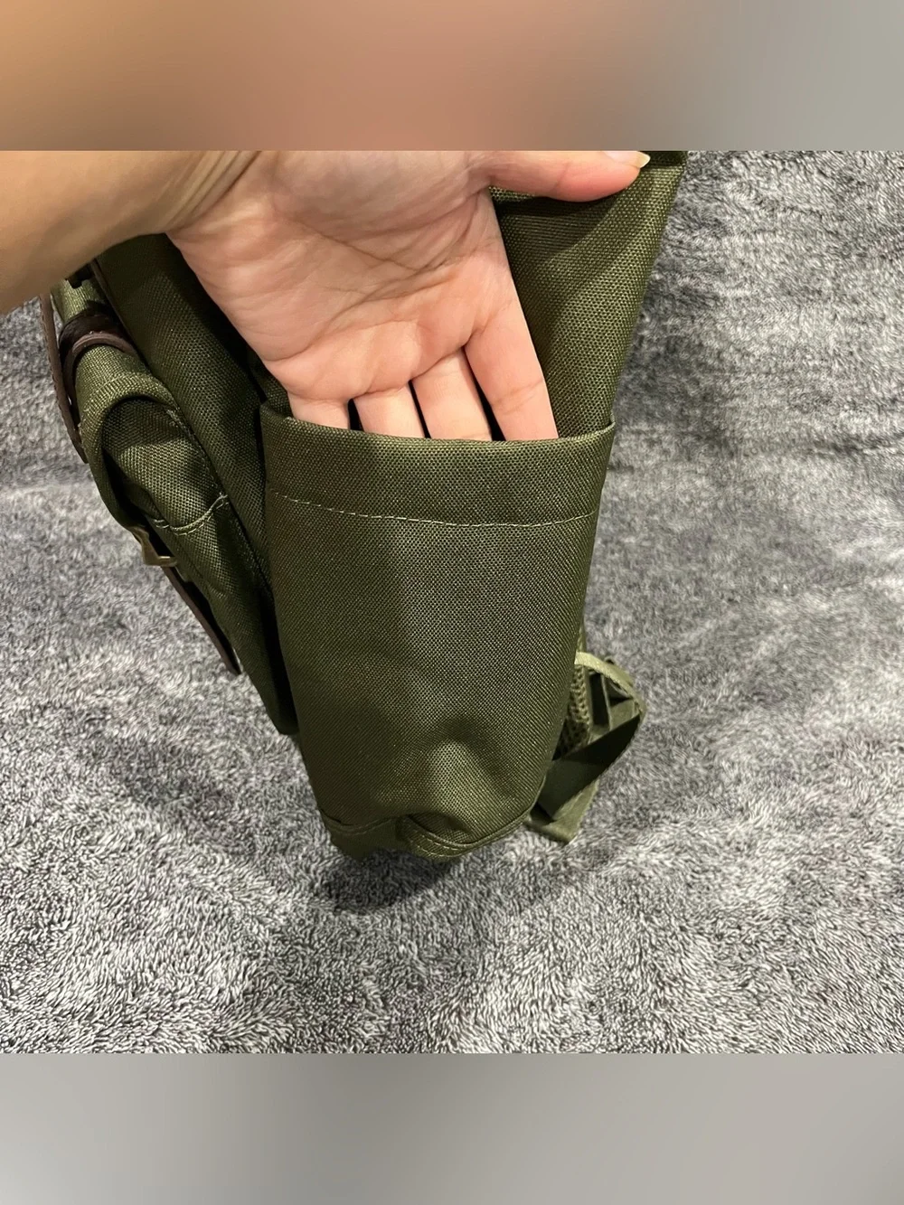 Herschel Little America Backpack Ivy green/ army green